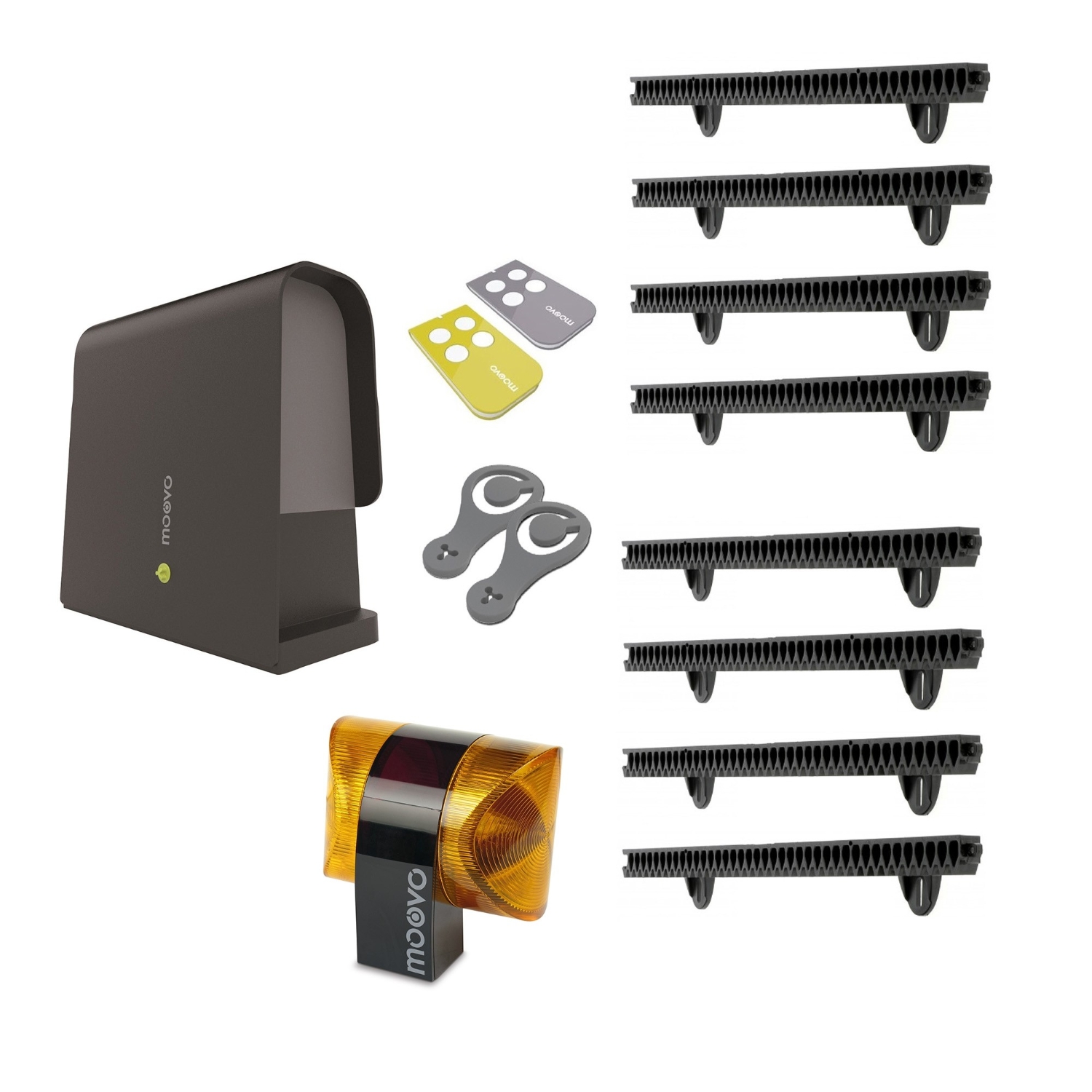 Kit Moovo LN432KM motorisation portail coulissant